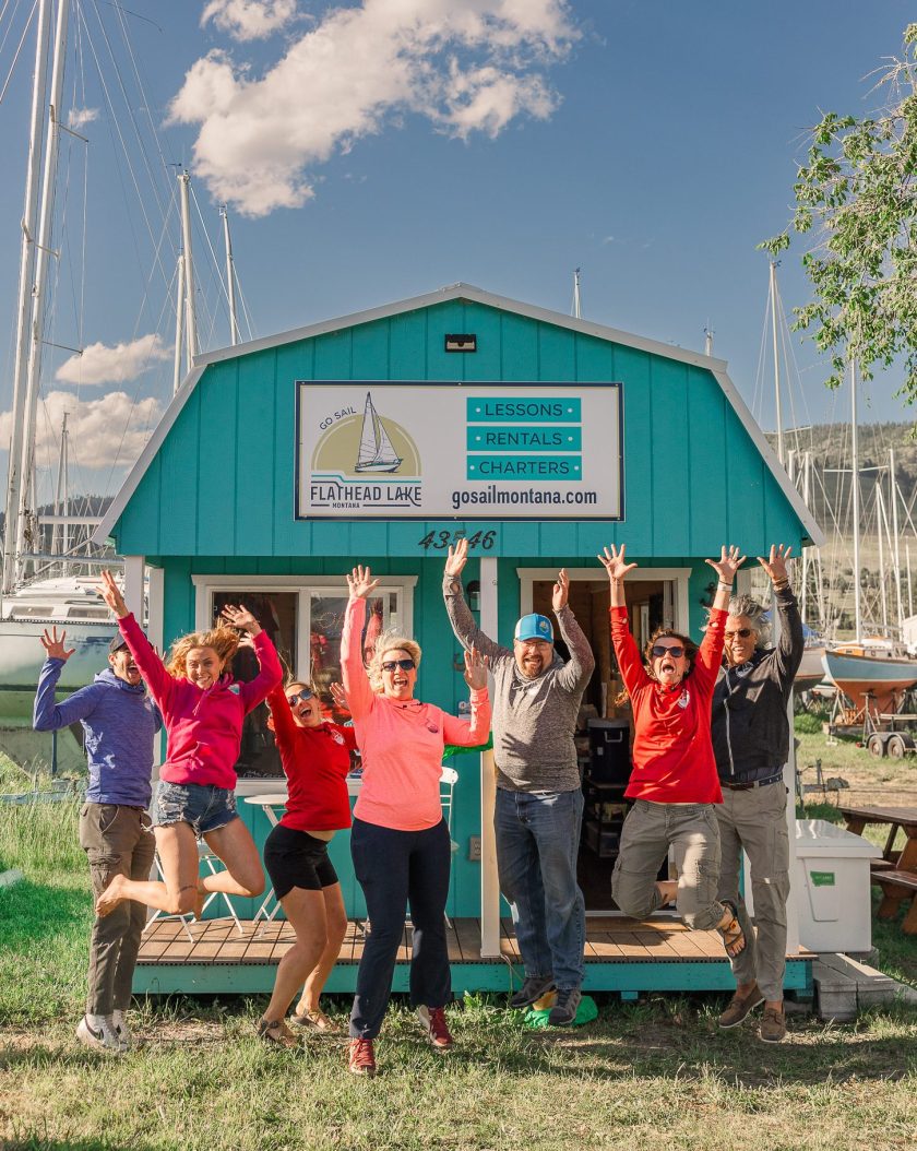 crew gsfl Go sail flathead lake crew
