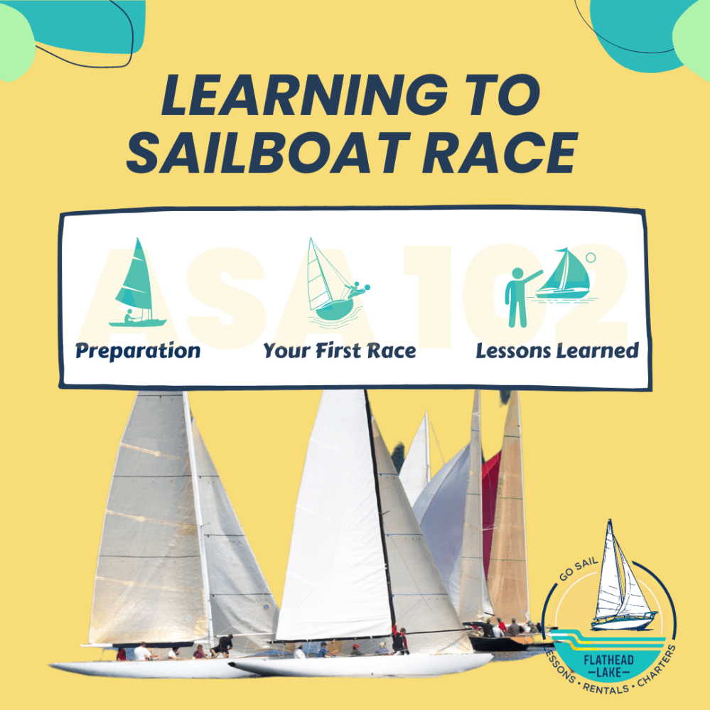 learning to sailboat race steps